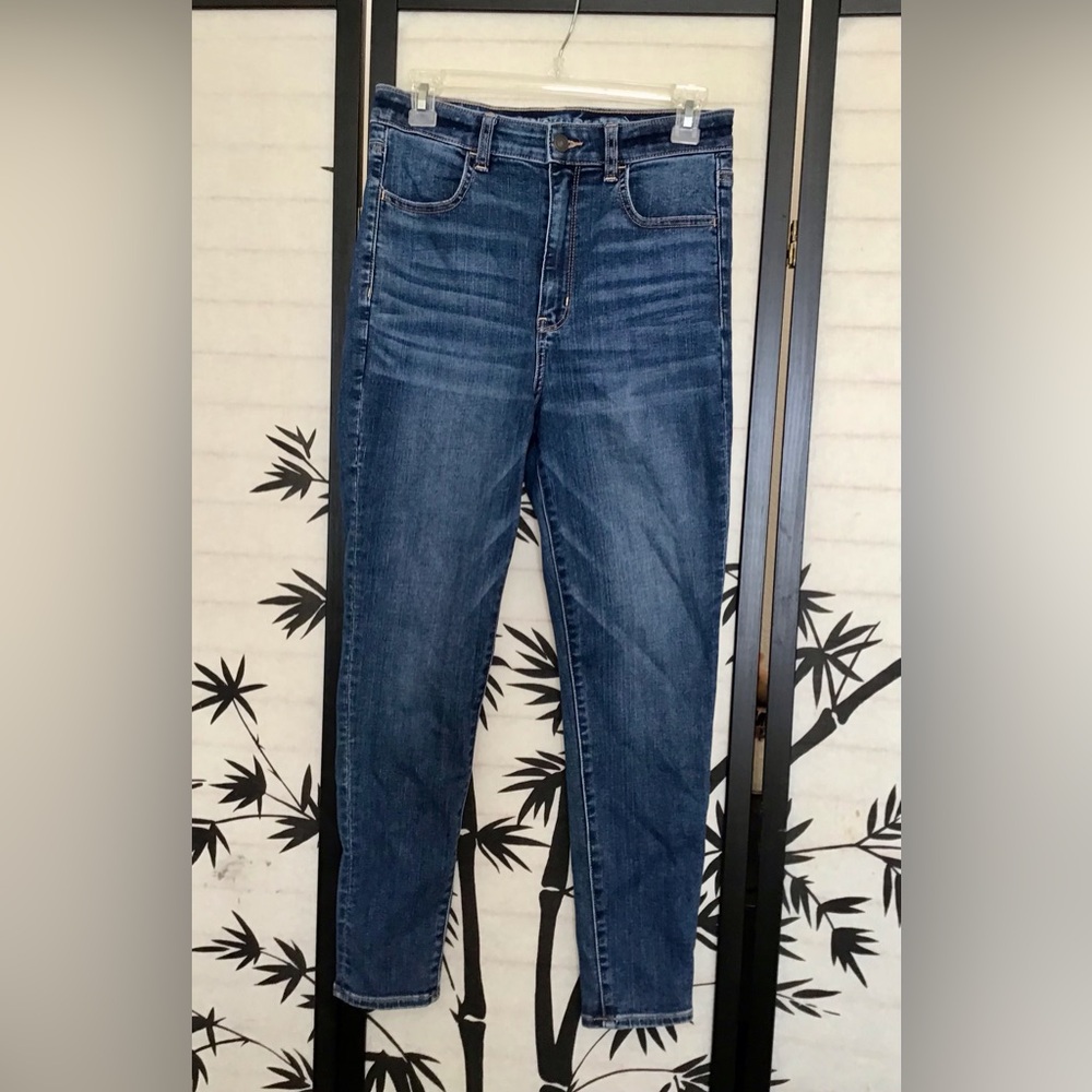 American Eagle Outfitters Dark Blue Denim